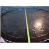 Image 13 : Warisan Round Carved Wooden Table 60"dia, 28"H