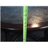 Image 13 : Warisan Round Carved Wooden Table 48"dia, 28"H