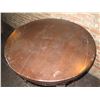 Image 3 : Round Carved Wooden Table 36"dia, 32"H