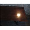 Image 2 : Carved Wooden Rectangular Table 114"x48"x30"H
