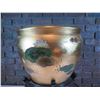 Image 10 : Decorative Plant Pot w/ Koi Motif on Stand 16"dia, 22"H (total)