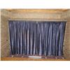 Image 3 : Blue 2-Panel Curtain Set w/ Ties 160"x102"