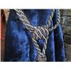 Image 8 : Blue 2-Panel Curtain Set w/ Ties 70"x102"