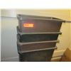 Image 2 : Qty 4 Stacking Waste Containers