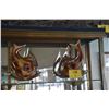 Image 1 : MURANO STYLE GLASS FISH SCULPTURES (PAIR)