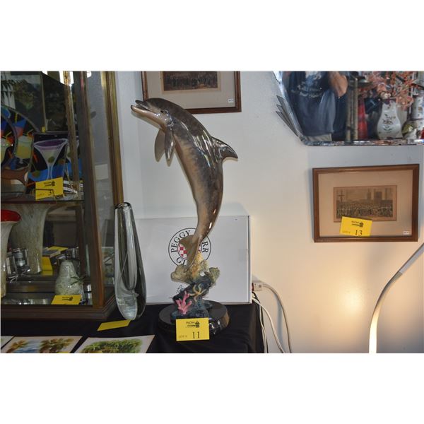 WYLAND BRONZE SCULPTURE, DOLPHIN DREAM; SIGNED, DATED & NUMBERED WYLAND, 1999, 974/2,000