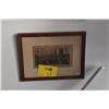 Image 1 : FRAMED PRINTS, NEW YORK STOCK EXCHANGE & NEW YORK STOCK EXCHANGE W/CROWD (2 PCS) (14 1/4" X 11 1/4" 