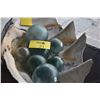 Image 1 : GLASS FISHING FLOATS (7 PCS)