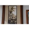 Image 2 : FRAMED TOMMY BAHAMA PRINT, COCONUT TREES (20 1/2" X 32")