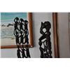 Image 3 : AFRICAN WOOD CARVINGS (3 PCS)