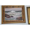 Image 2 : FRAMED OIL ON CANVAS, SEASCAPE; SIGNED C. LEWIS (20 3/4" X 16 3/4")
