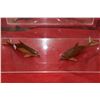 Image 3 : CARVED WOOD FISH SCULPTURES (5 PCS)