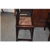 Image 7 : ANTIQUE CHINESE BLACKWOOD CHAIR W/MARBLE INSERTS