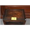Image 2 : VINTAGE CHINESE HARDWOOD SIDE TABLE W/1 SHELF