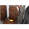 Image 1 : CHINESE CARVED DESK CHAIR
