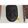 Image 1 : BLACK CARVED JAPANESE MASK (13" X 17")