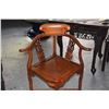 Image 2 : CHINESE HUALI CORNER CHAIR W/JADE CHINESE ACCENTS