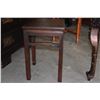 Image 2 : CLASSIC CHINESE HARDWOOD STOOL (13" X 13" X 20")