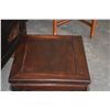 Image 3 : CLASSIC CHINESE HARDWOOD STOOL (13" X 13" X 20")