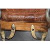 Image 10 : KOA, HORN & LEATHER CHAIR FROM PARKER RANCH
