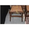 Image 3 : WOODEN SIDE CHAIRS W/CANE SEATS (NEEDS REPAIR) (2 PCS)