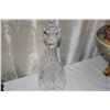 Image 2 : WATERFORD "COLLEEN" WINE DECANTER (13 1/2" X 4") & WATERFORD "KILDARE" WINE DECANTER (13 1/2" X 4") 