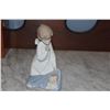 Image 2 : LLADRO GUARDIAN ANGEL FIGURINE #4635 & LLADRO ESKIMO CHILDREN ON POLAR BEAR #5353 (2 PCS)