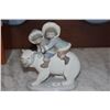 Image 7 : LLADRO GUARDIAN ANGEL FIGURINE #4635 & LLADRO ESKIMO CHILDREN ON POLAR BEAR #5353 (2 PCS)