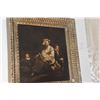 Image 2 : FRAMED OIL PAINTING, LADY W/ CHILDREN; J.B. GRUEZE 1725-1805)18 3/4" X 19 3/4")