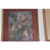 Image 3 : FRAMED THAI POLYCHROME PAINTING OF RAMA FIGURES (18" X 21 1/2")