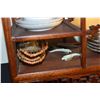 Image 8 : MIXED LOT: ASSORTED TEA CUPS & SAUCERS, CREAMER & SUGAR, CHOPSTICK RESTS & SILVER BOX (MADE IN OCCUP