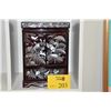 Image 1 : LACQUER JEWELRY CHEST W/MOTHER OF PEARL INLAY (8 1/2" X 12")