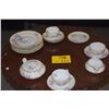 Image 1 : CHINA PLATES, CUPS, SAUCERS, CREAMER & SUGAR (17 PCS)