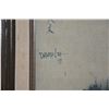 Image 3 : FRAMED PRINT ON CANVAS; DAVID LEE '78 (36 1/4" X 30 1/4")