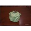 Image 6 : CERAMIC ASPARAGUS CANISTER (PORTUGAL), CERAMIC CABBAGE CANISTER, GREEN & WHITE CERAMIC PITCHER & 3 H
