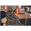 Image 2 : GREEK POET SAPPHO OF LESBOS BRONZE; SIGNED