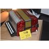 Image 1 : HOHNER ERICA ACCORDION W/STRAPS & MUSIC BOOKS