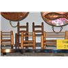 Image 1 : WOODEN DOLL FURNITURE (5 PCS)