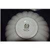 Image 4 : LENOX 10 3/4" SCALLOPED PEDESTAL BOWL, LENOX 5" GILT PORCELAIN VASE & PORCELAIN BELLEEK CREAMER & SU