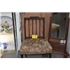 Image 1 : ANTIQUE UPHOLSTERED SIDE CHAIR