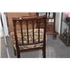 Image 4 : ANTIQUE UPHOLSTERED SIDE CHAIR
