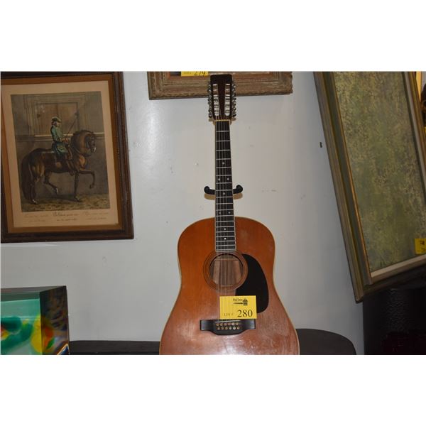 VINTAGE 12 STRING MARTIN GUITAR, D-12-35, #261459 W/CASE