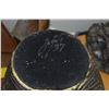 Image 5 : VINTAGE VESSEL W/LID; SIGNED & DATED 37 (16" W/LID)