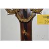 Image 6 : PAIR FRENCH BAROQUE WALL LIGHT SCONCES, WOOD W/GILT BRONZE GOATS (30")