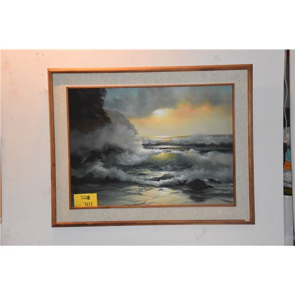 FRAMED OIL ON CANVAS; SIGNED TABORA (26 1/4  X 29 )