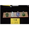 Image 1 : SNUFF BOTTLES (4 PCS)