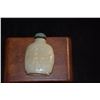 Image 2 : CHINESE CARVED NEPHRITE JADE SNUFF BOTTLE, DRAGON MOTIF