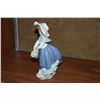 Image 3 : LLADRO "DON'T FORGET ME" & "PRETTY PICKING" FIGURINES (2 PCS)