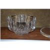 Image 2 : 9" VINTAGE ORREFORS "CORONA" PATTERN CRYSTAL BOWL