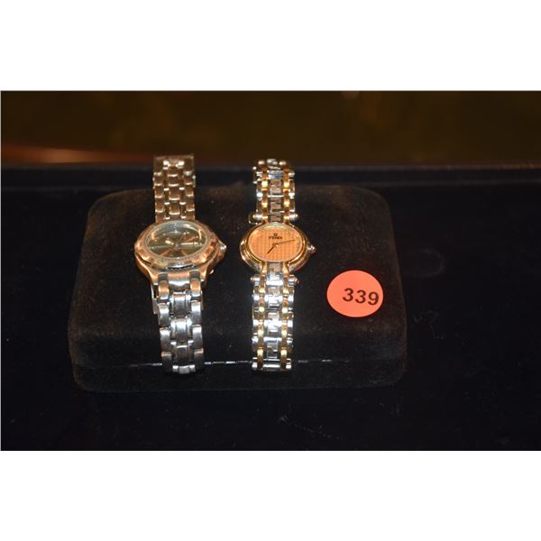 FOSSIL & FENDI WRIST WATCHES (2 PCS)